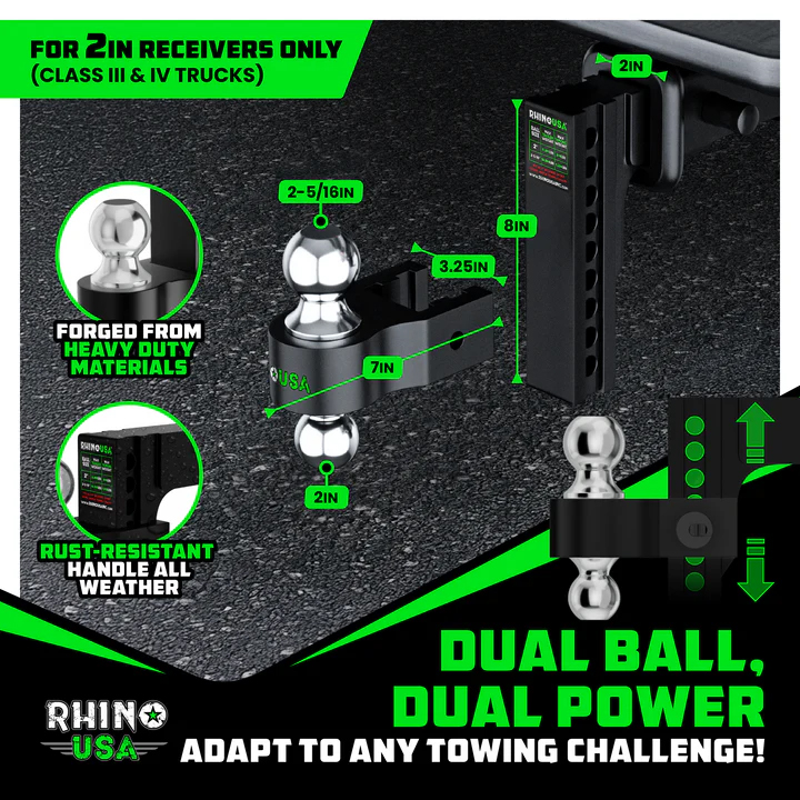 黑色犀牛款拖车臂