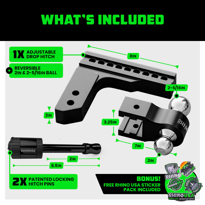 黑色犀牛款拖车臂