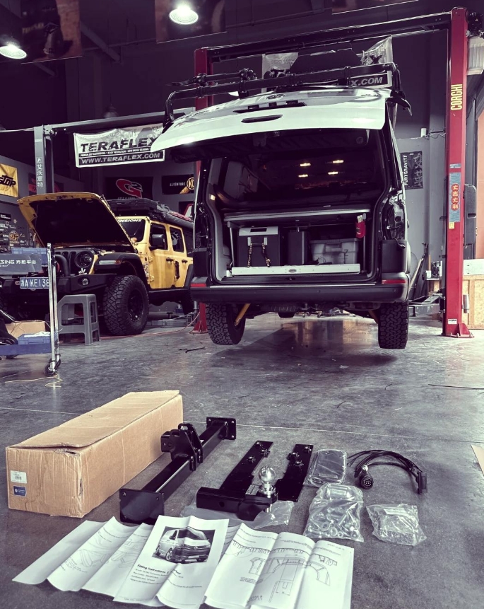 大众迈特威的美式拖车杠